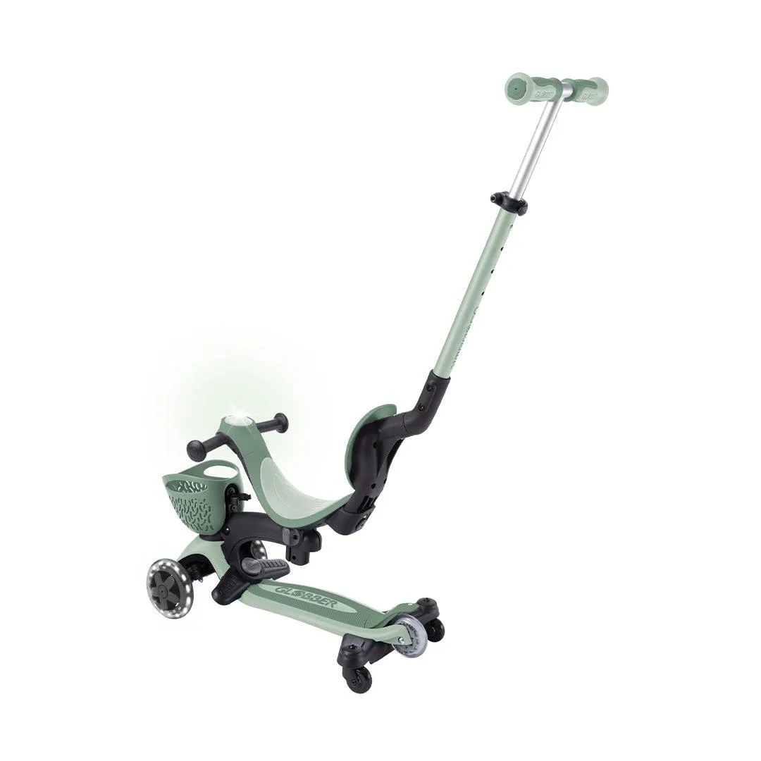 Outlet - Globber Go-Up Baby 360 Lights Scooter - Sage