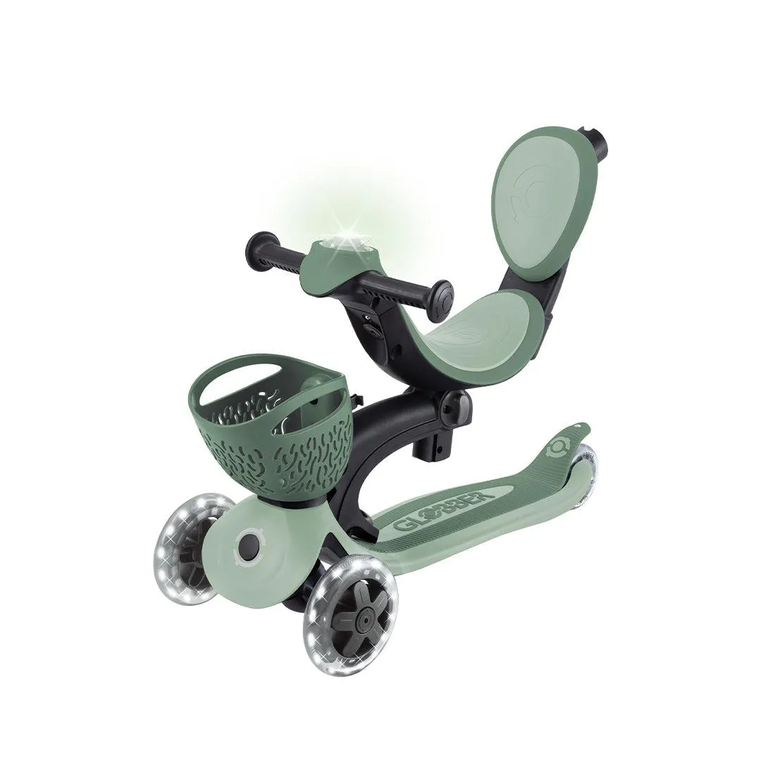 Outlet - Globber Go-Up Baby 360 Lights Scooter - Sage