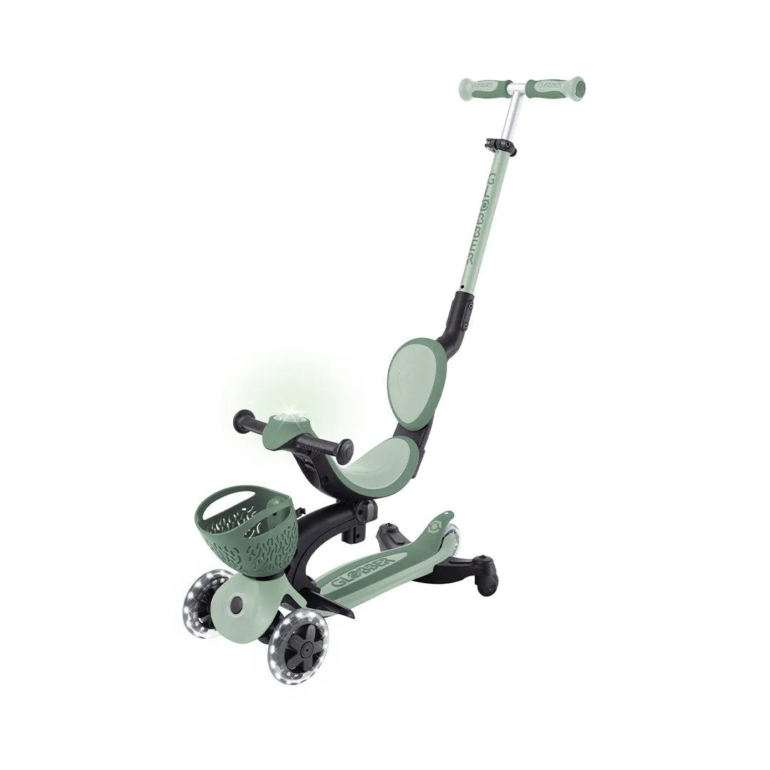 Outlet - Globber Go-Up Baby 360 Lights Scooter - Sage