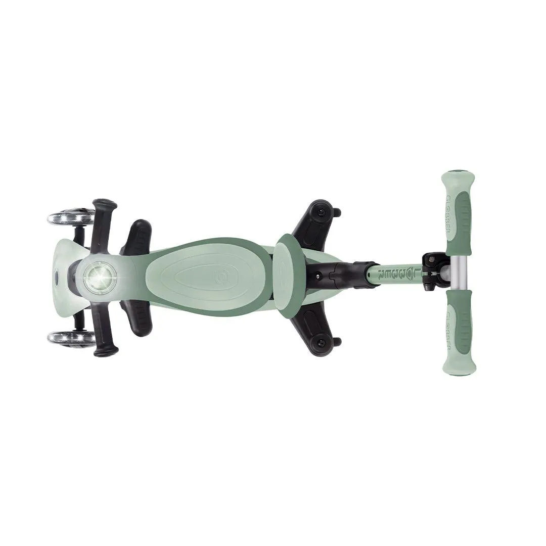 Outlet - Globber Go-Up Baby 360 Lights Scooter - Sage