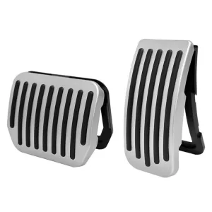 Pedal Cover til Speeder- og Bremsepedal i Tesla Model 3 / Y - Sølv