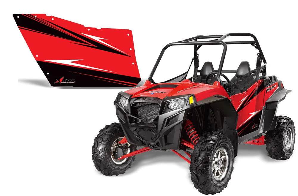 Polaris Brand Door Graphics for RZR 900XP 2-Door