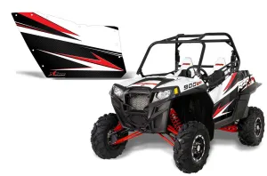 Polaris Brand Door Graphics for RZR 900XP 2-Door