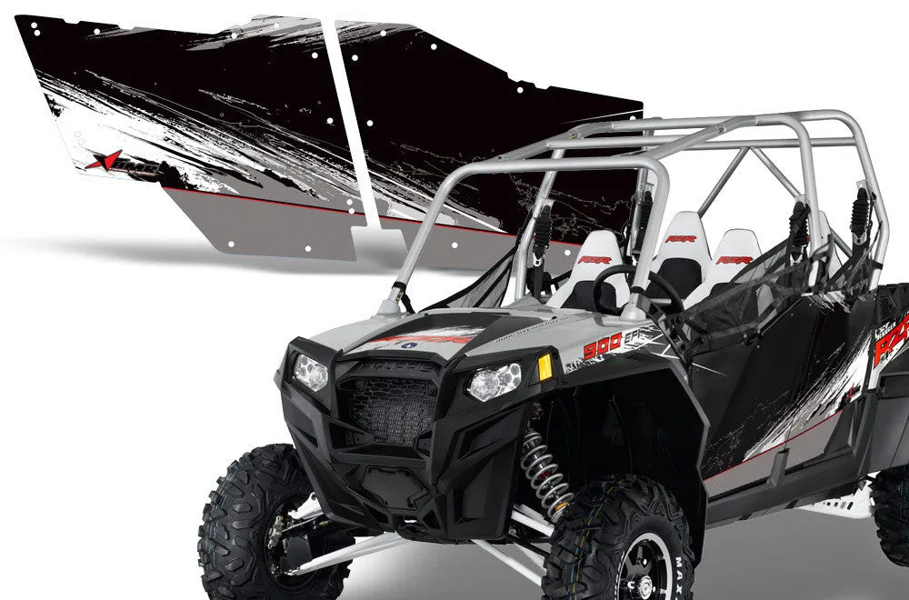 Polaris Brand Door Graphics for RZR 900XP 4-Door