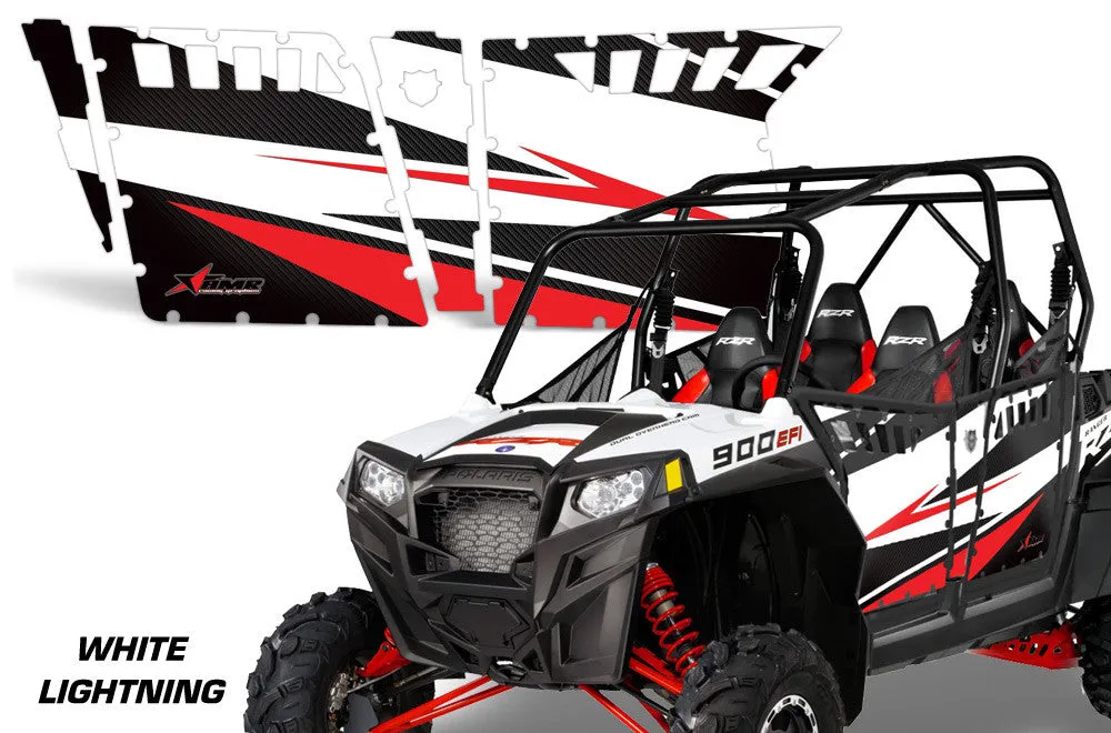 Polaris RZR 900 XP 4-Door Graphics - OEM Designs (2011-2014)
