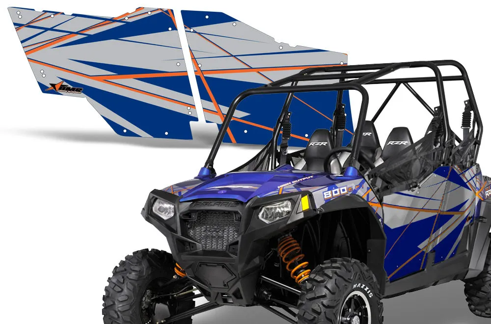 Polaris RZR 900 XP 4-Door Graphics - OEM Designs (2011-2014)