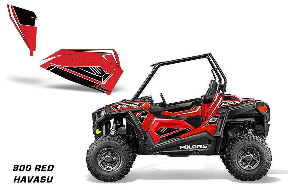 Polaris RZR 900s 2-Door, Lower-Door OEM Graphics