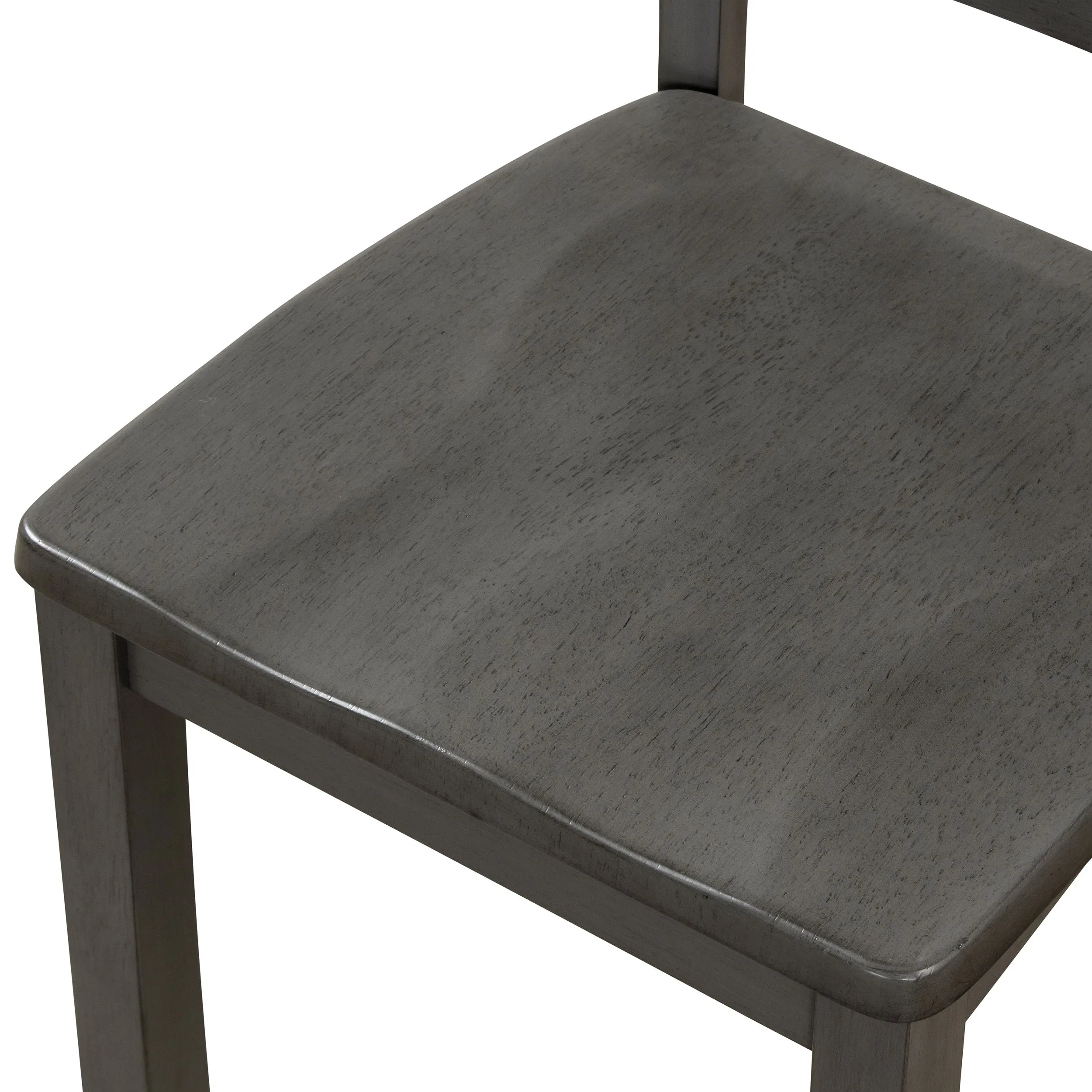 Sherry 5-Piece Square Wood Top Dining Room (Seats-4)