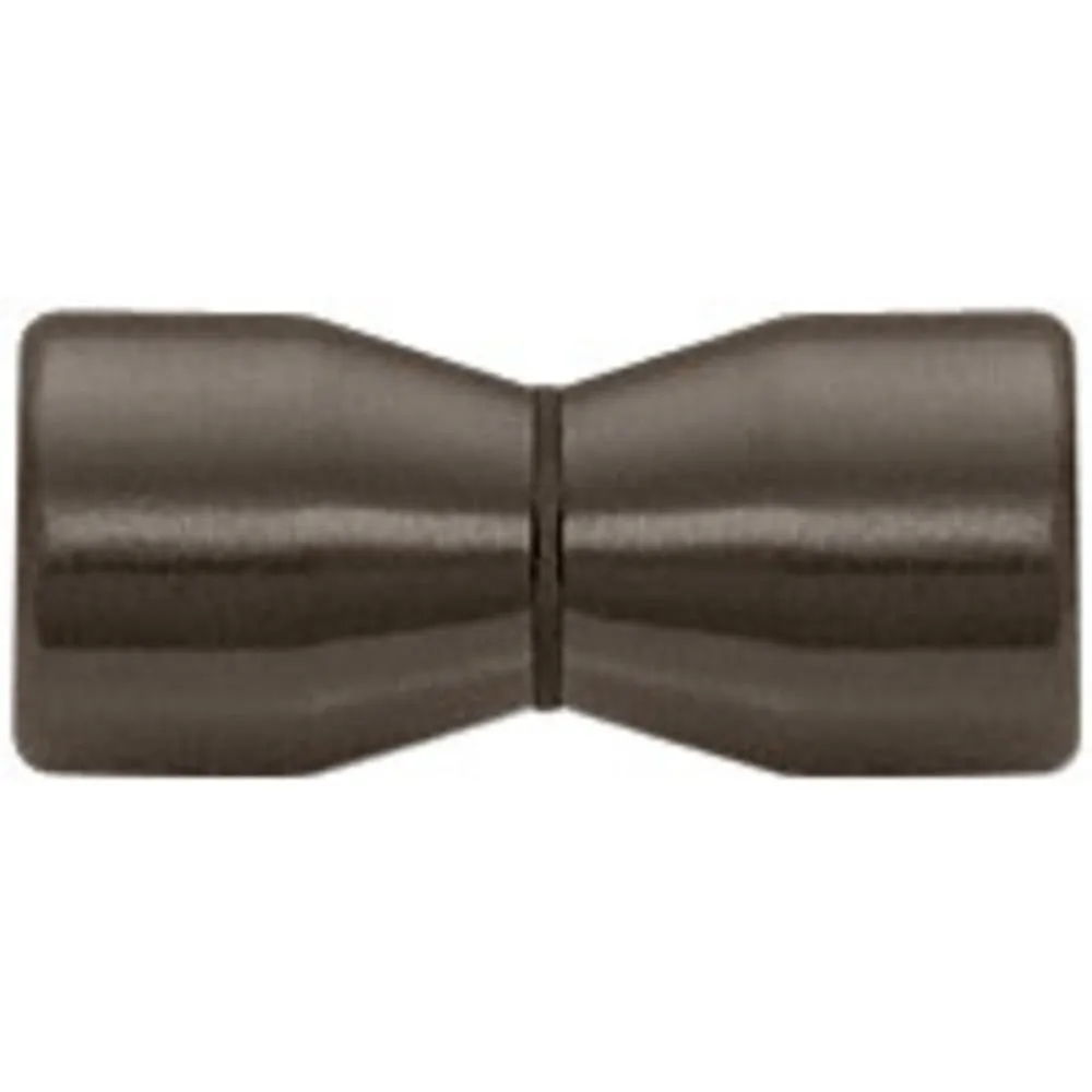 Shower Door Back-to-Back Bow-Tie Style Knobs
