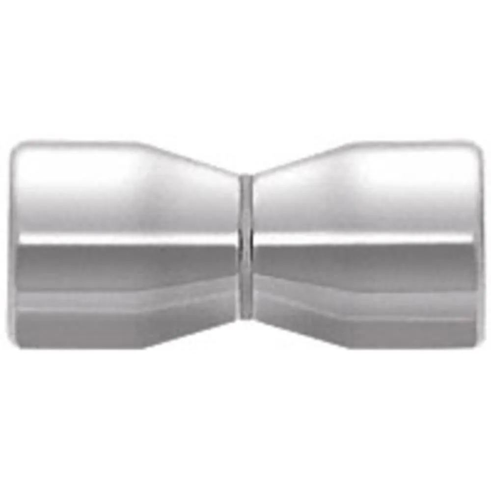 Shower Door Back-to-Back Bow-Tie Style Knobs