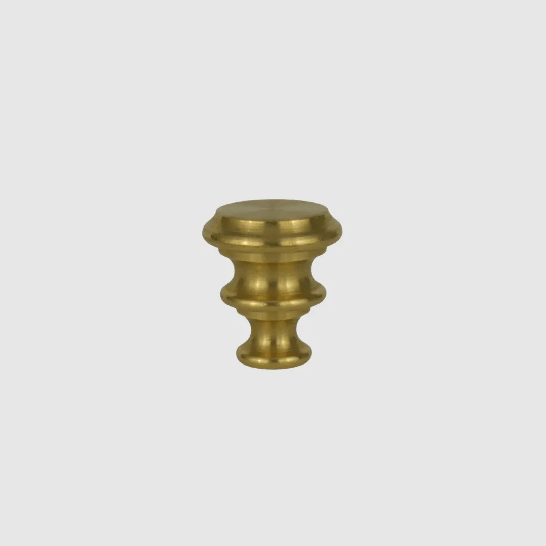 Solid Brass 'Birch' Drawer Knob