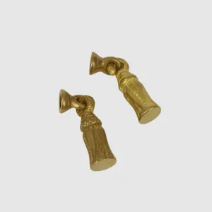 Solid Brass Tassel Drawer Pulls - Pair
