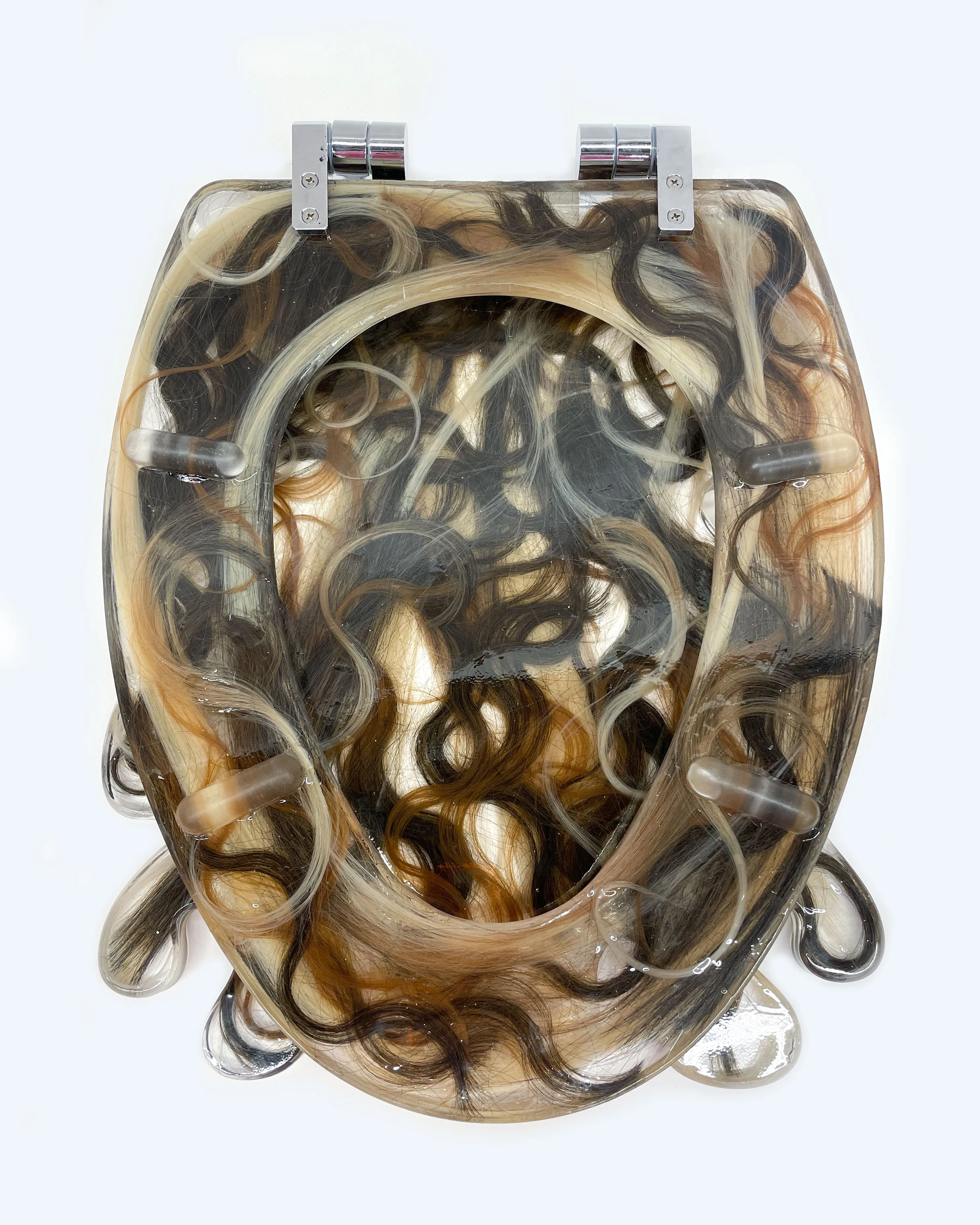 YOUR HAIR IS EVERYWHERE Toilet Seat