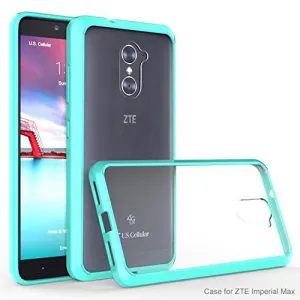 ZTE Grand X Max 2 Case | ZTE Imperial Max/Max Duo EZ-Grip Hybrid Armor Bumper Case Cover for ZTE Grand X Max 2/Imperial Max/Max Duo LTE - Teal