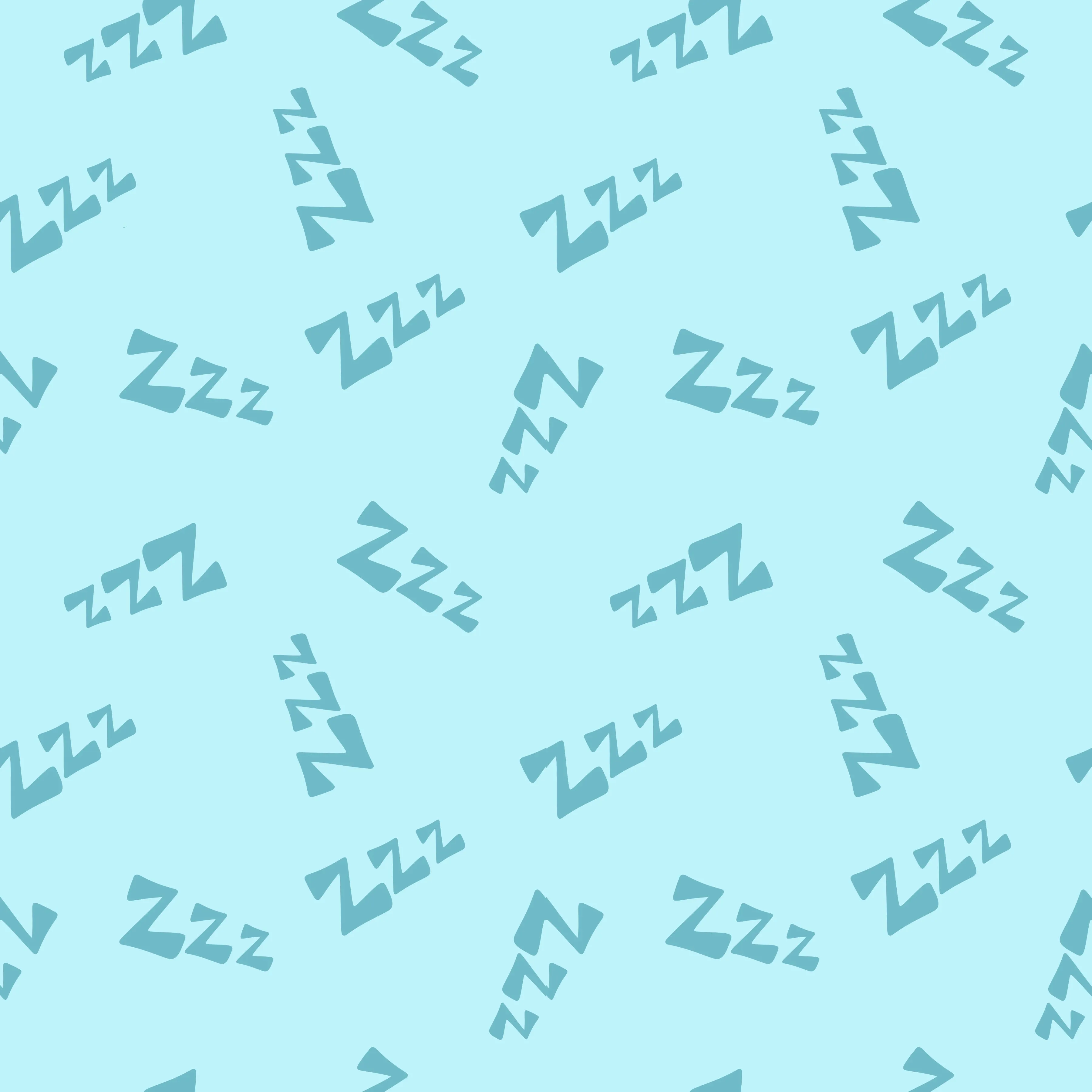 ZZZ's in Blue - Sunny Side Up Collection