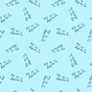 ZZZ's in Blue - Sunny Side Up Collection